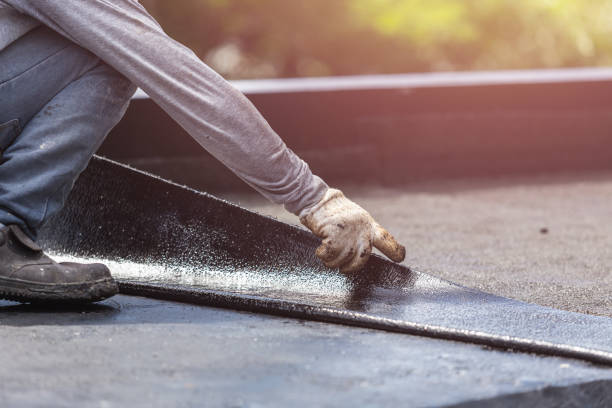 Professional Waterproofing technician working in Wabash, IN